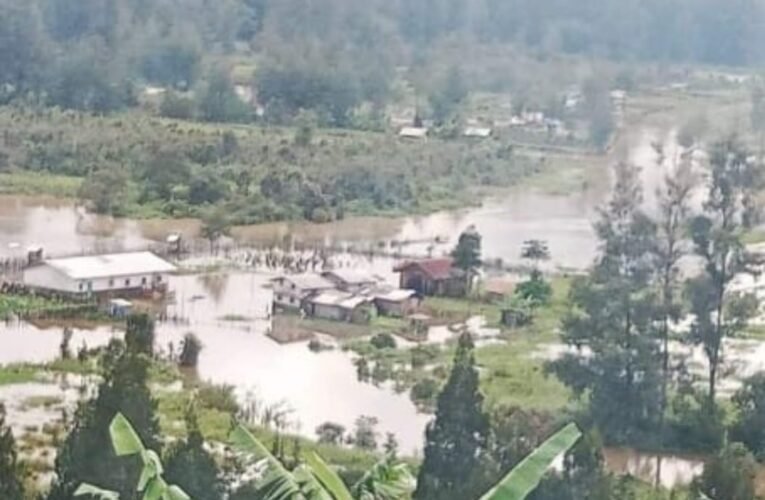 Desa Yabo 2, Paniai, Tergenang Air Akibat Curah Hujan Yang Tinggi, Warga Mengeluh